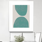 Jet Pack IX by Chariklia Zarris on GIANT ART - blue abstract