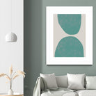 Jet Pack IX by Chariklia Zarris on GIANT ART - blue abstract