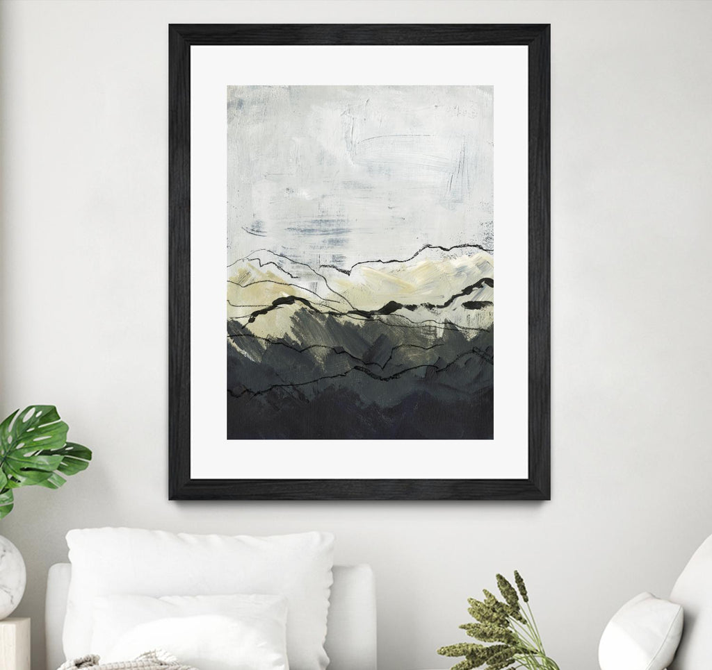 Winter Mountains I by Jennifer Paxton Parker on GIANT ART - abstract