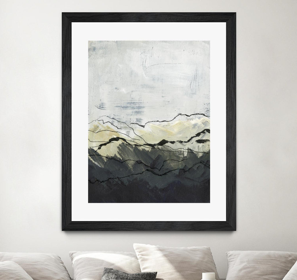 Winter Mountains I by Jennifer Paxton Parker on GIANT ART - abstract