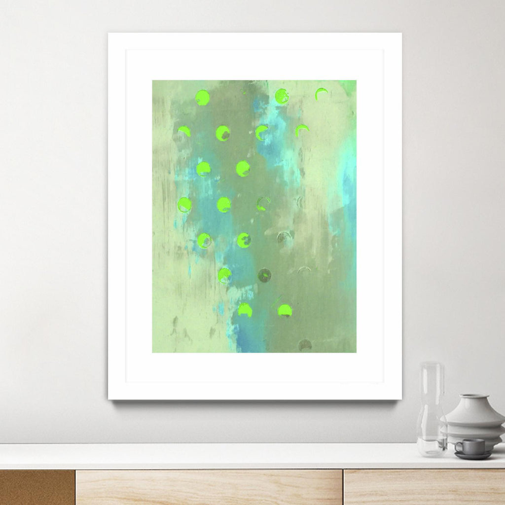 Islander I by Greg Perkins on GIANT ART - green abstract