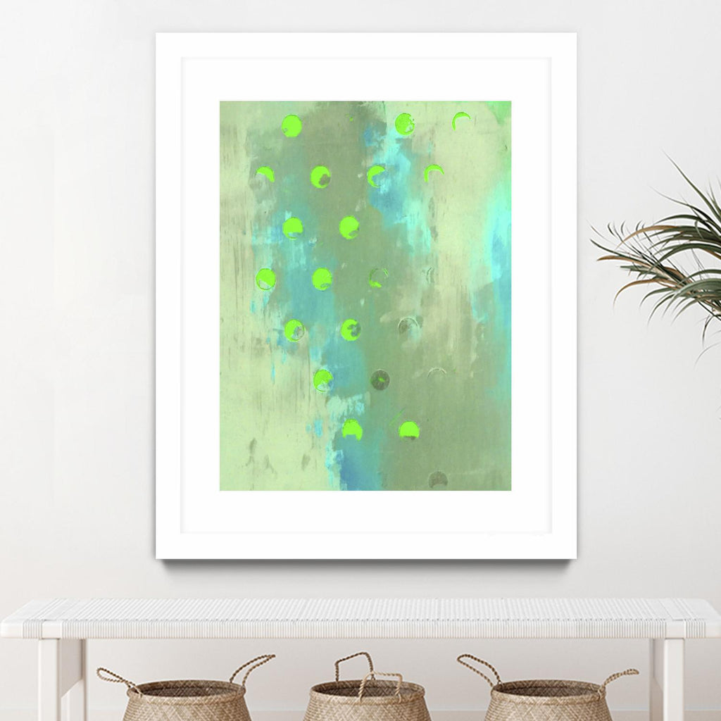 Islander I by Greg Perkins on GIANT ART - green abstract