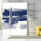 Alternating Current III by Ethan Harper on GIANT ART - blue abstract