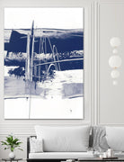 Alternating Current III by Ethan Harper on GIANT ART - blue abstract