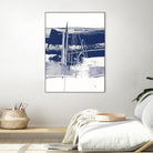 Alternating Current III by Ethan Harper on GIANT ART - blue abstract