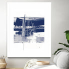 Alternating Current III by Ethan Harper on GIANT ART - blue abstract