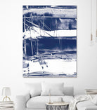 Alternating Current V by Ethan Harper on GIANT ART - blue abstract