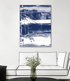 Alternating Current V by Ethan Harper on GIANT ART - blue abstract