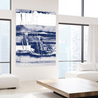 Alternating Current VI by Ethan Harper on GIANT ART - blue abstract