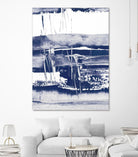 Alternating Current VI by Ethan Harper on GIANT ART - blue abstract