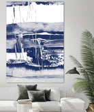 Alternating Current VI by Ethan Harper on GIANT ART - blue abstract