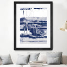 Alternating Current VI by Ethan Harper on GIANT ART - blue abstract