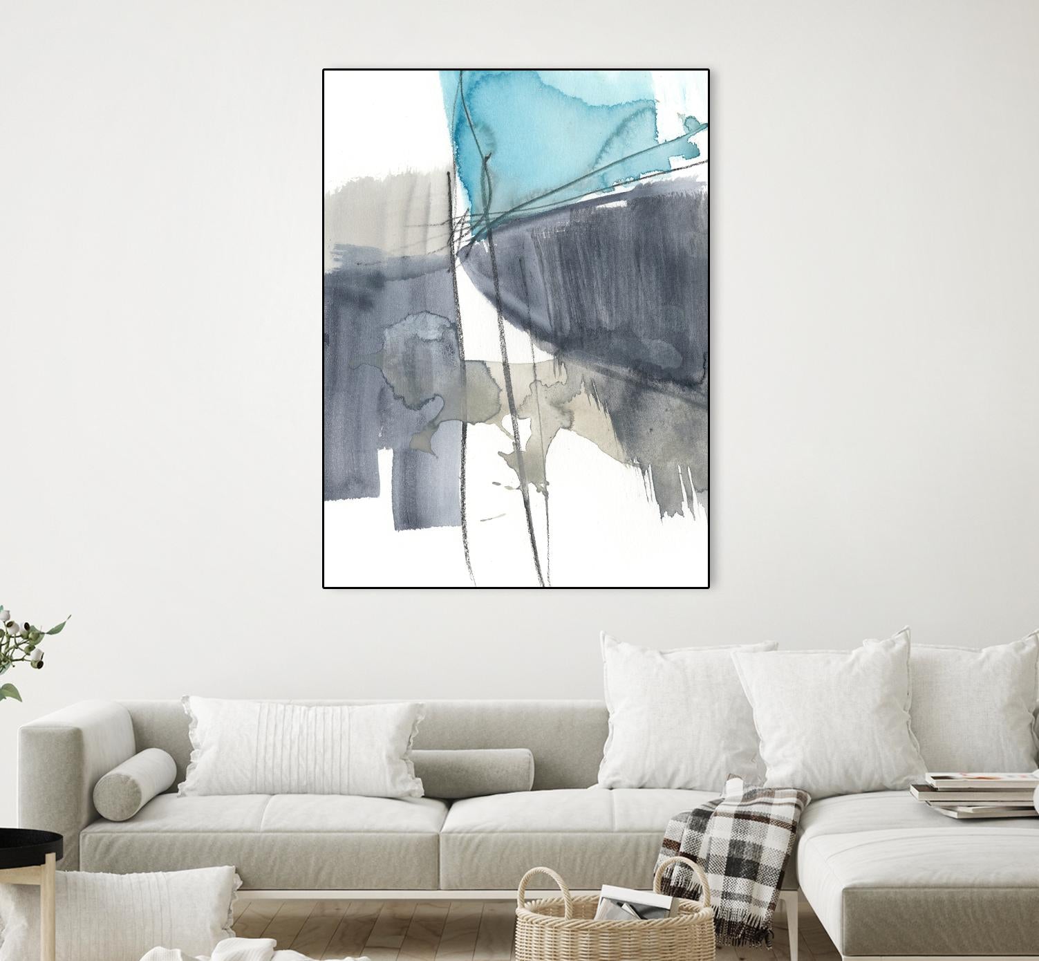 Kinetic Grid VI by Jennifer Goldberger on GIANT ART - abstract