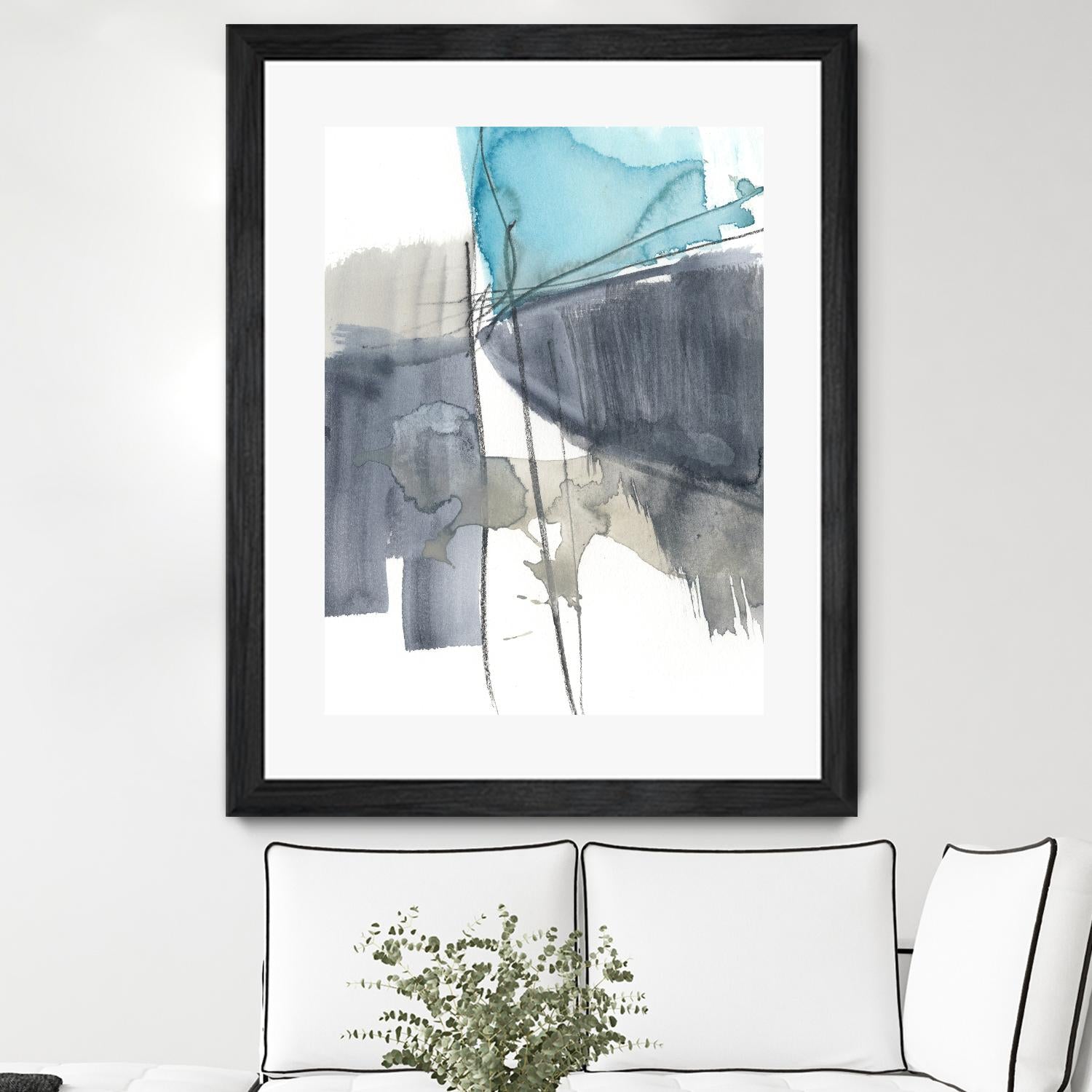 Kinetic Grid VI by Jennifer Goldberger on GIANT ART - abstract