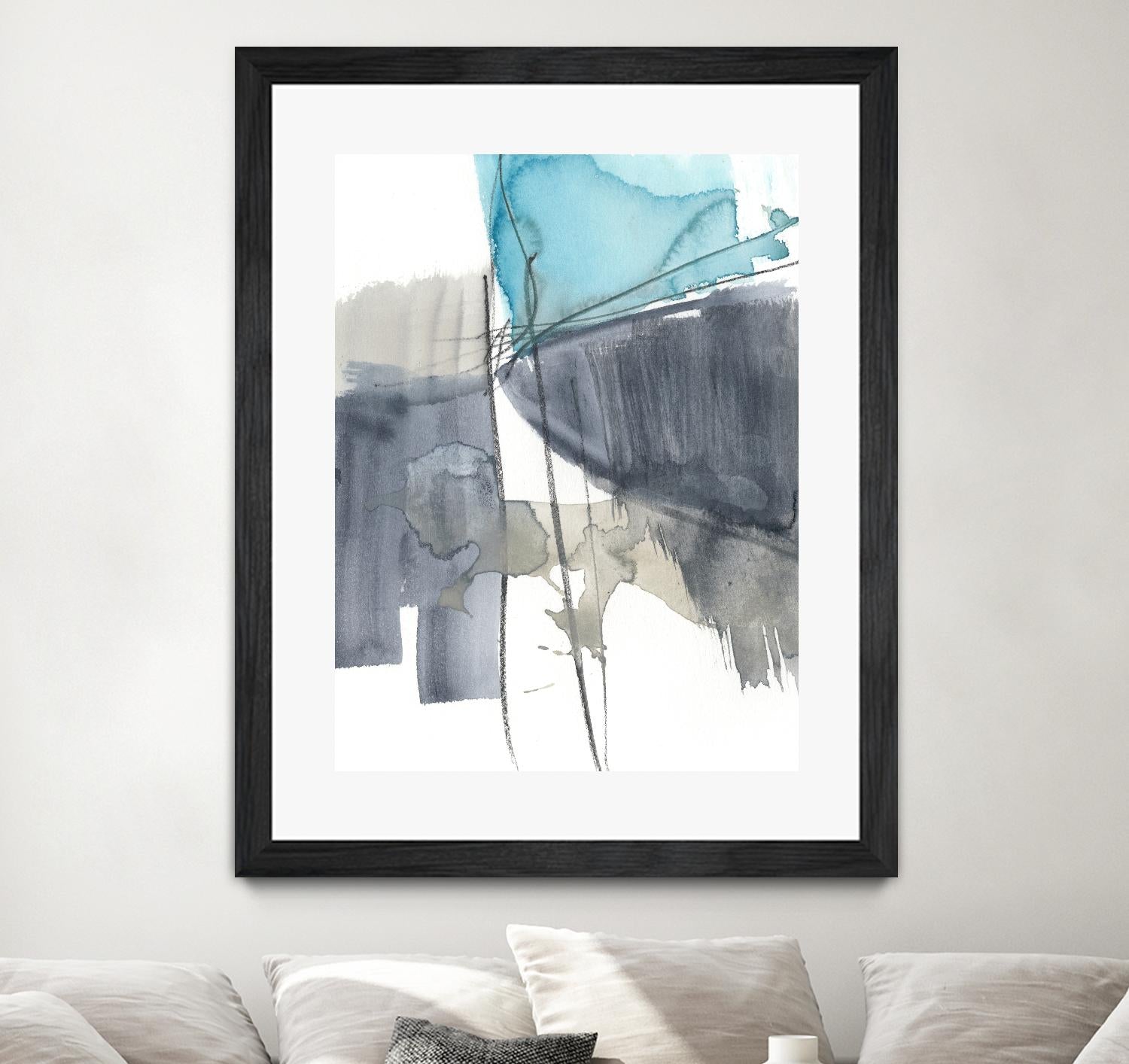 Kinetic Grid VI by Jennifer Goldberger on GIANT ART - abstract