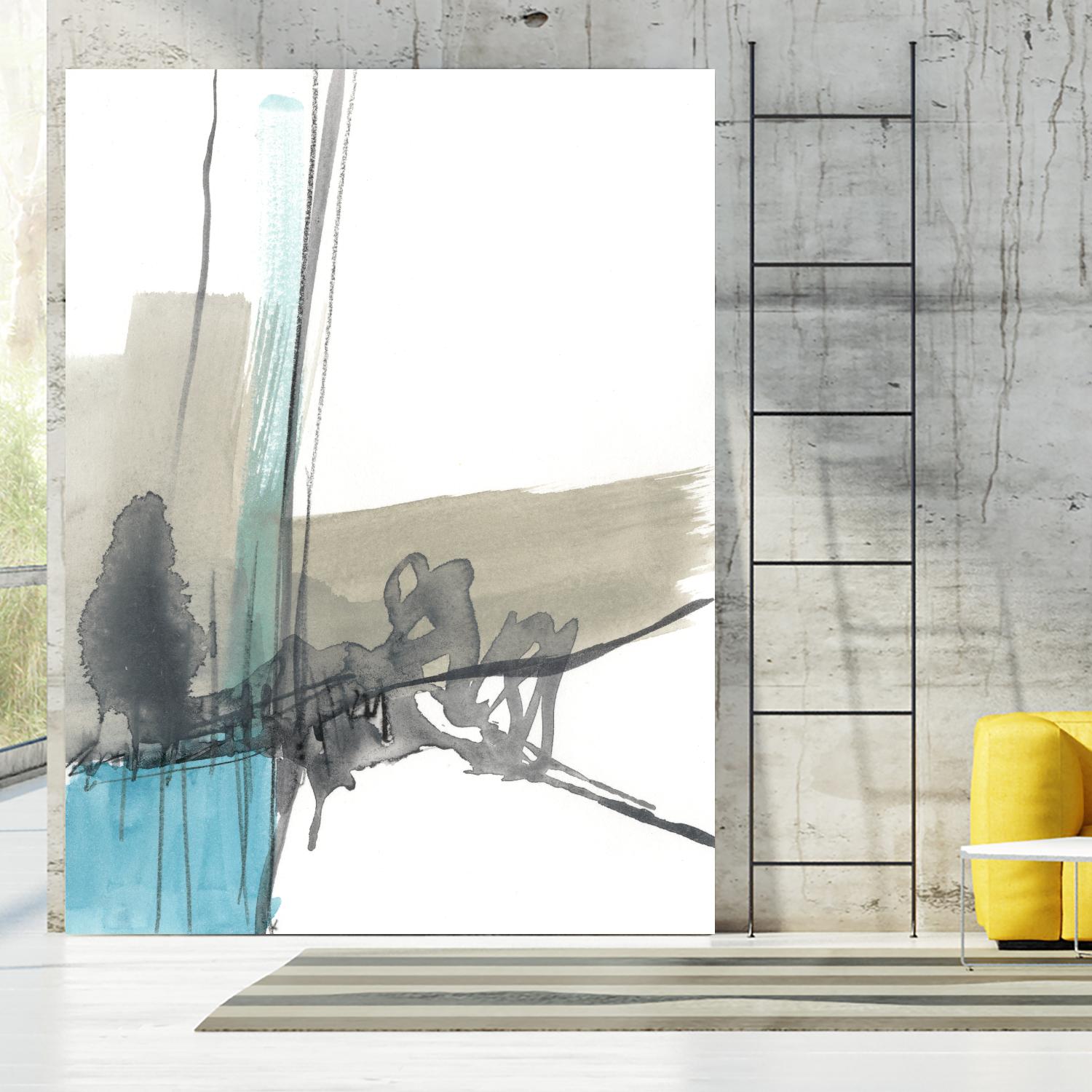 Kinetic Grid IX by Jennifer Goldberger on GIANT ART - abstract