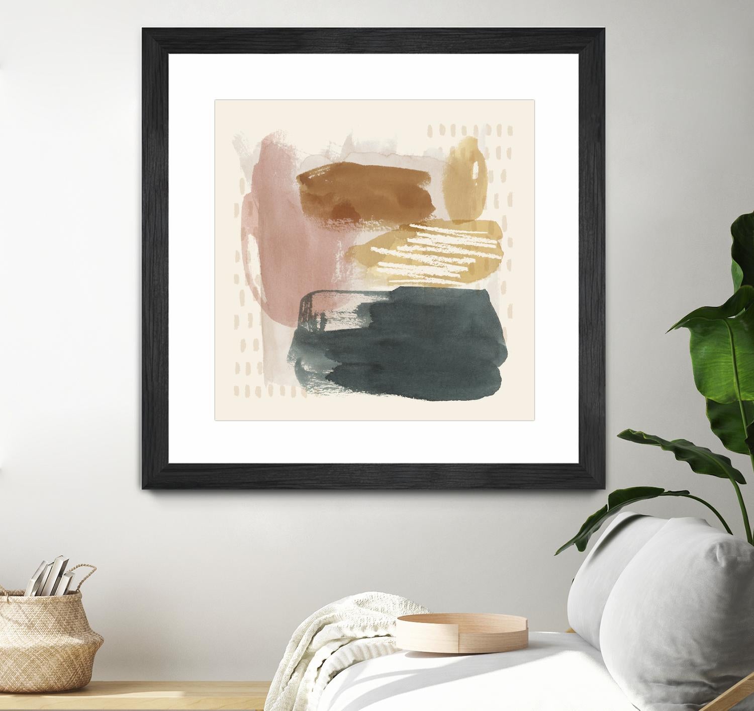 Ochre Echo IV by Grace Popp on GIANT ART - abstract