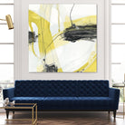Conduit II by June Erica Vess on GIANT ART - yellow abstract