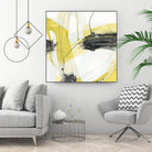 Conduit II by June Erica Vess on GIANT ART - yellow abstract