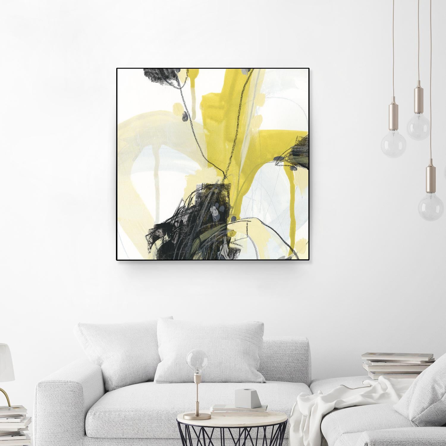 Conduit III by June Erica Vess on GIANT ART - yellow abstract