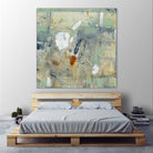 Clash II by Tim OToole on GIANT ART - green abstract