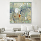 Clash II by Tim OToole on GIANT ART - green abstract