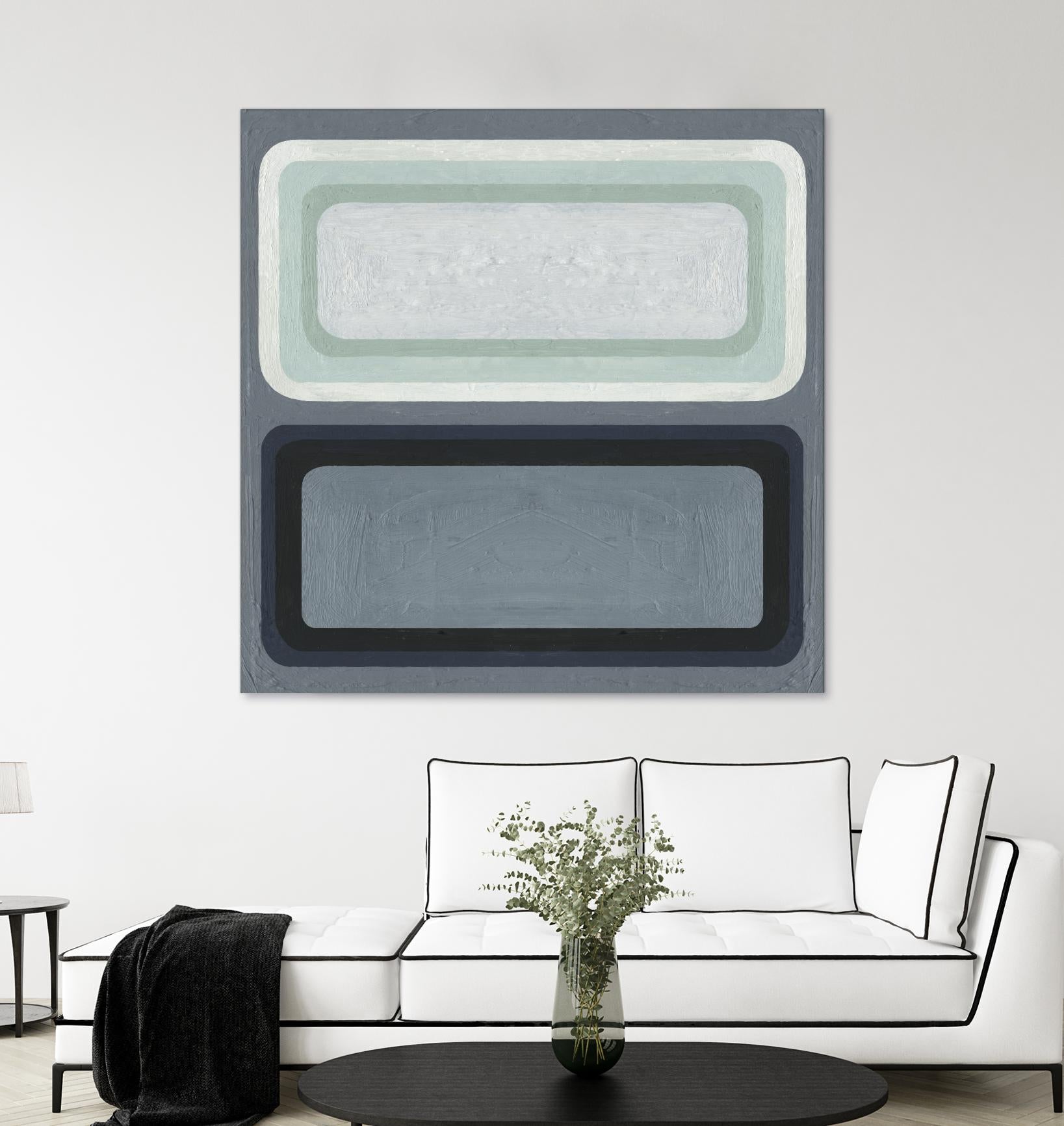 Maritime Color Field II by Emma Scarvey on GIANT ART - green abstract
