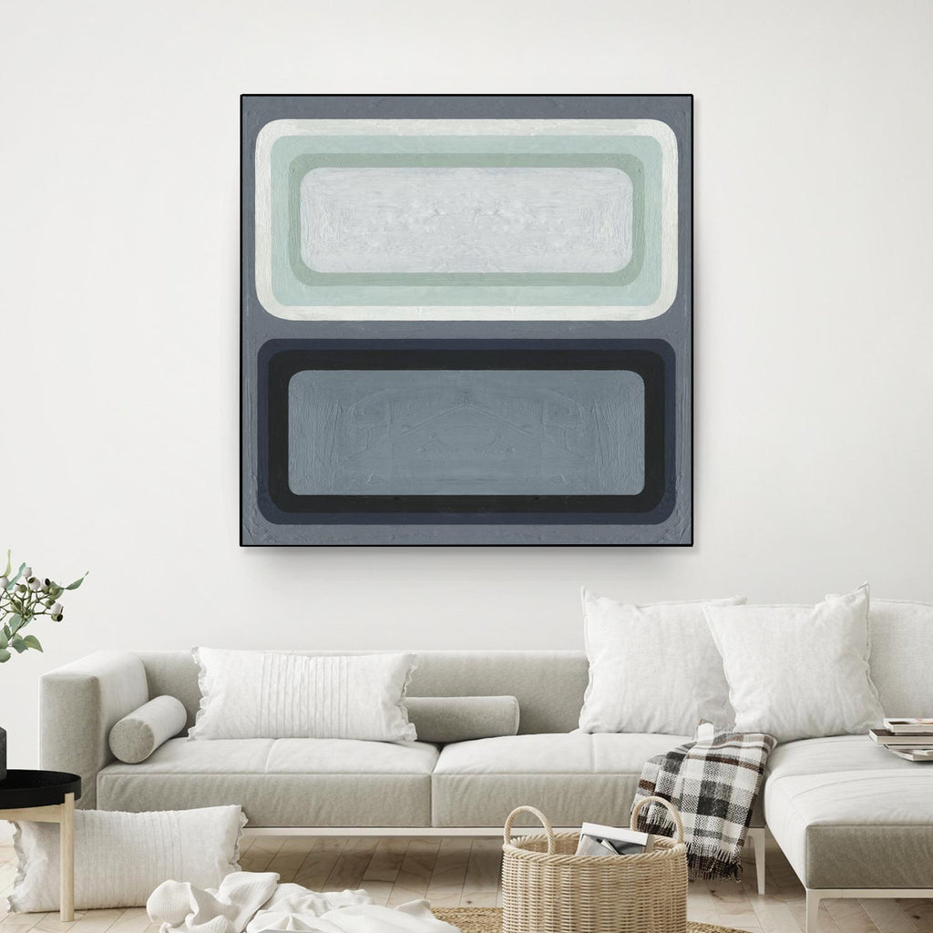 Maritime Color Field II by Emma Scarvey on GIANT ART - green abstract