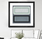 Maritime Color Field II by Emma Scarvey on GIANT ART - green abstract