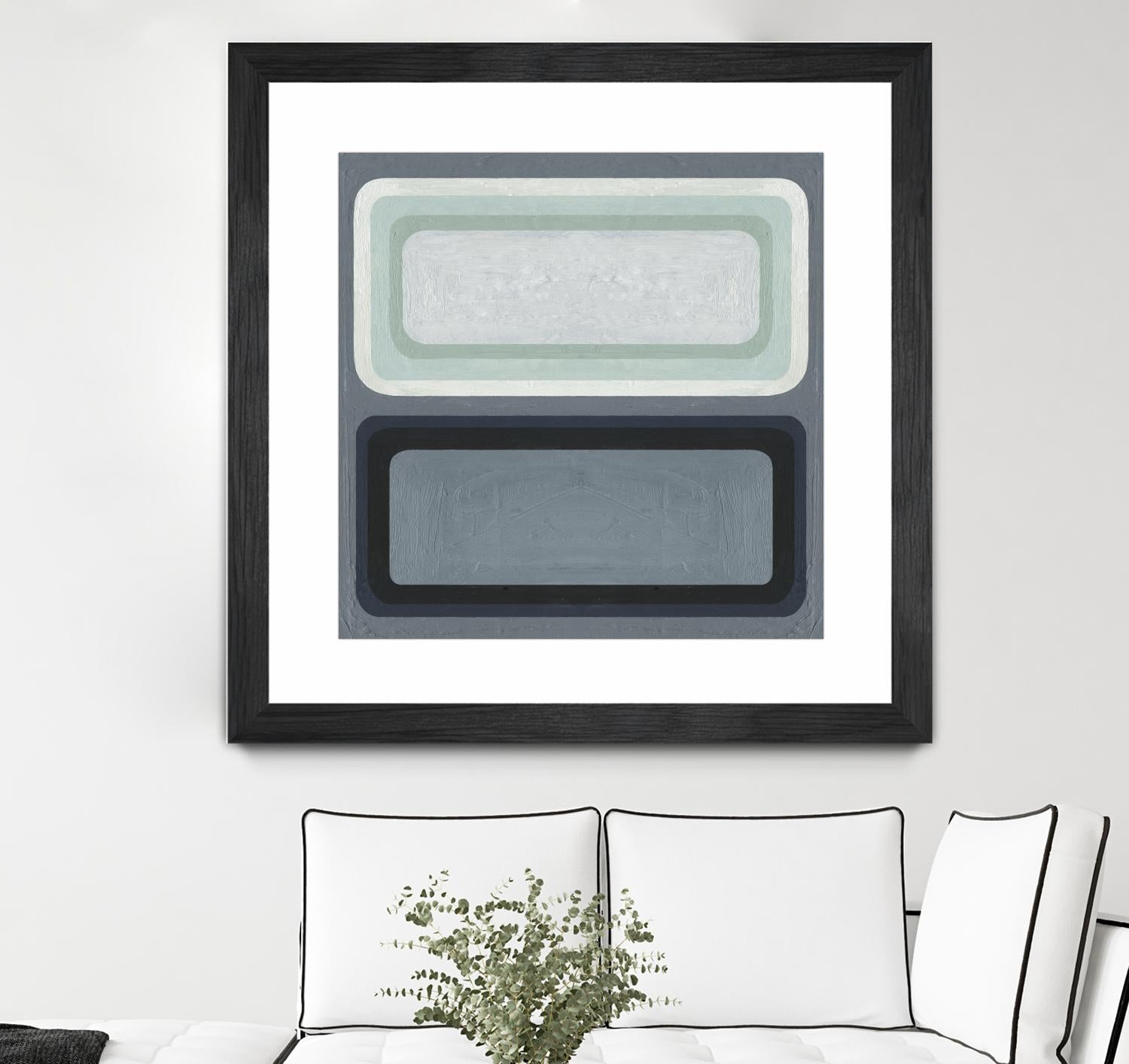 Maritime Color Field II by Emma Scarvey on GIANT ART - green abstract