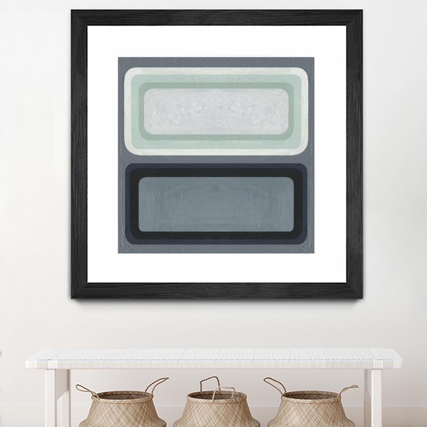 Maritime Color Field II by Emma Scarvey on GIANT ART - green abstract