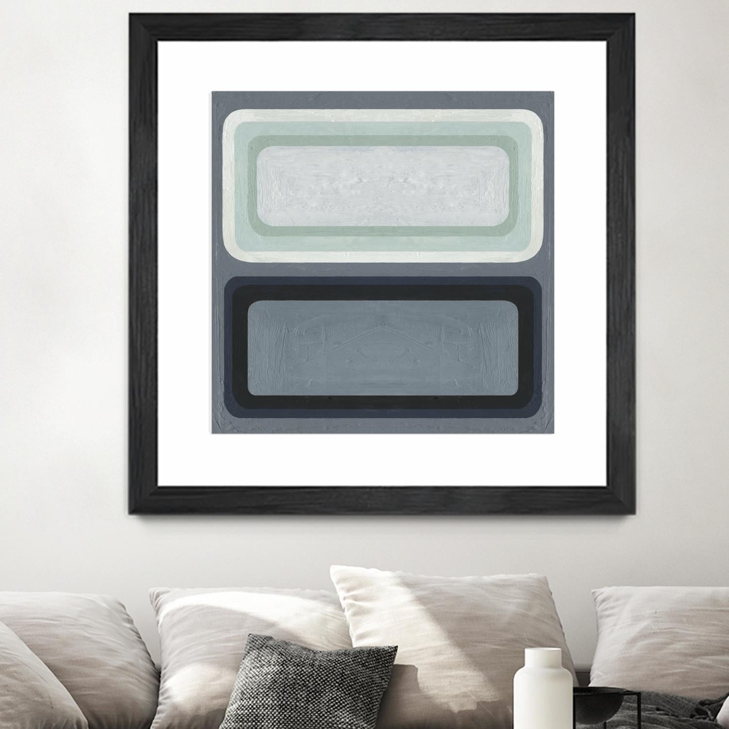 Maritime Color Field II by Emma Scarvey on GIANT ART - green abstract