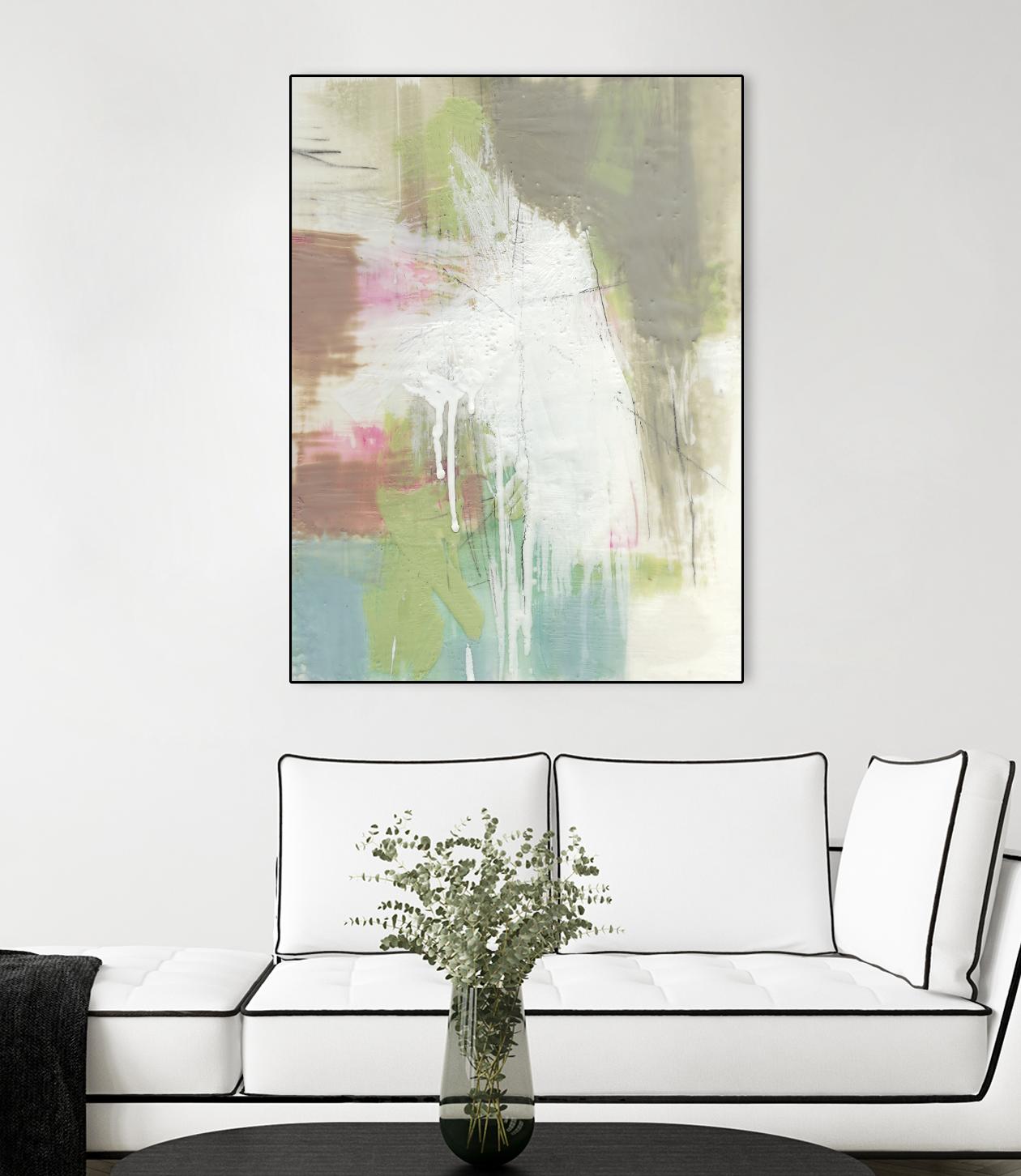 Retro Splash I by Jennifer Goldberger on GIANT ART - abstract