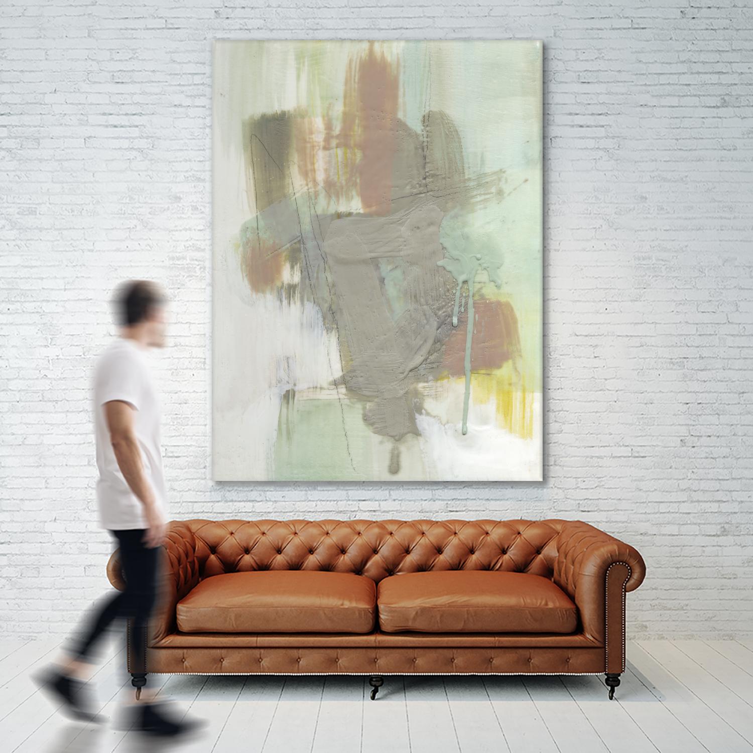 Retro Splash III by Jennifer Goldberger on GIANT ART - abstract