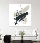 Kanji II by June Erica Vess on GIANT ART - blue abstract