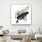 Kanji II by June Erica Vess on GIANT ART - blue abstract