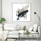 Kanji II by June Erica Vess on GIANT ART - blue abstract