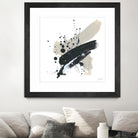 Kanji II by June Erica Vess on GIANT ART - blue abstract