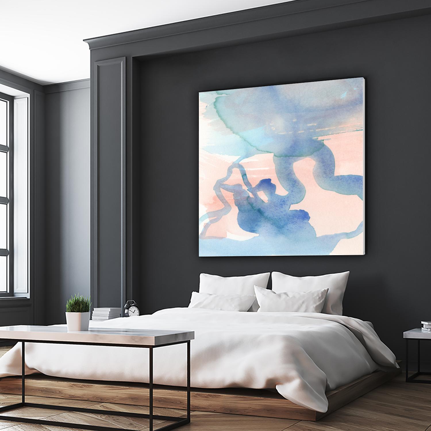 Suffusion III by Jamie Douglas on GIANT ART - blue abstract