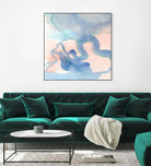 Suffusion III by Jamie Douglas on GIANT ART - blue abstract