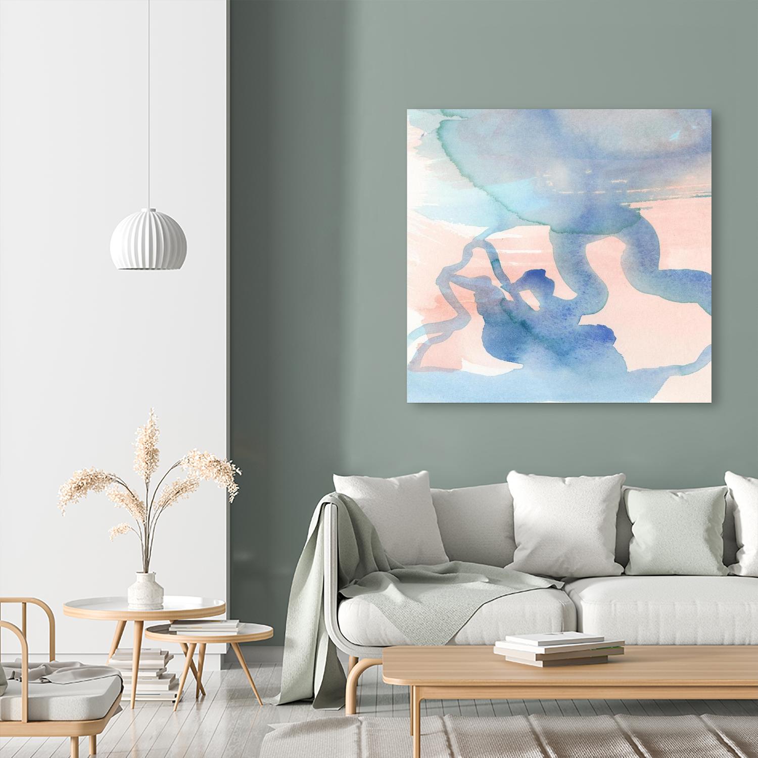 Suffusion III by Jamie Douglas on GIANT ART - blue abstract