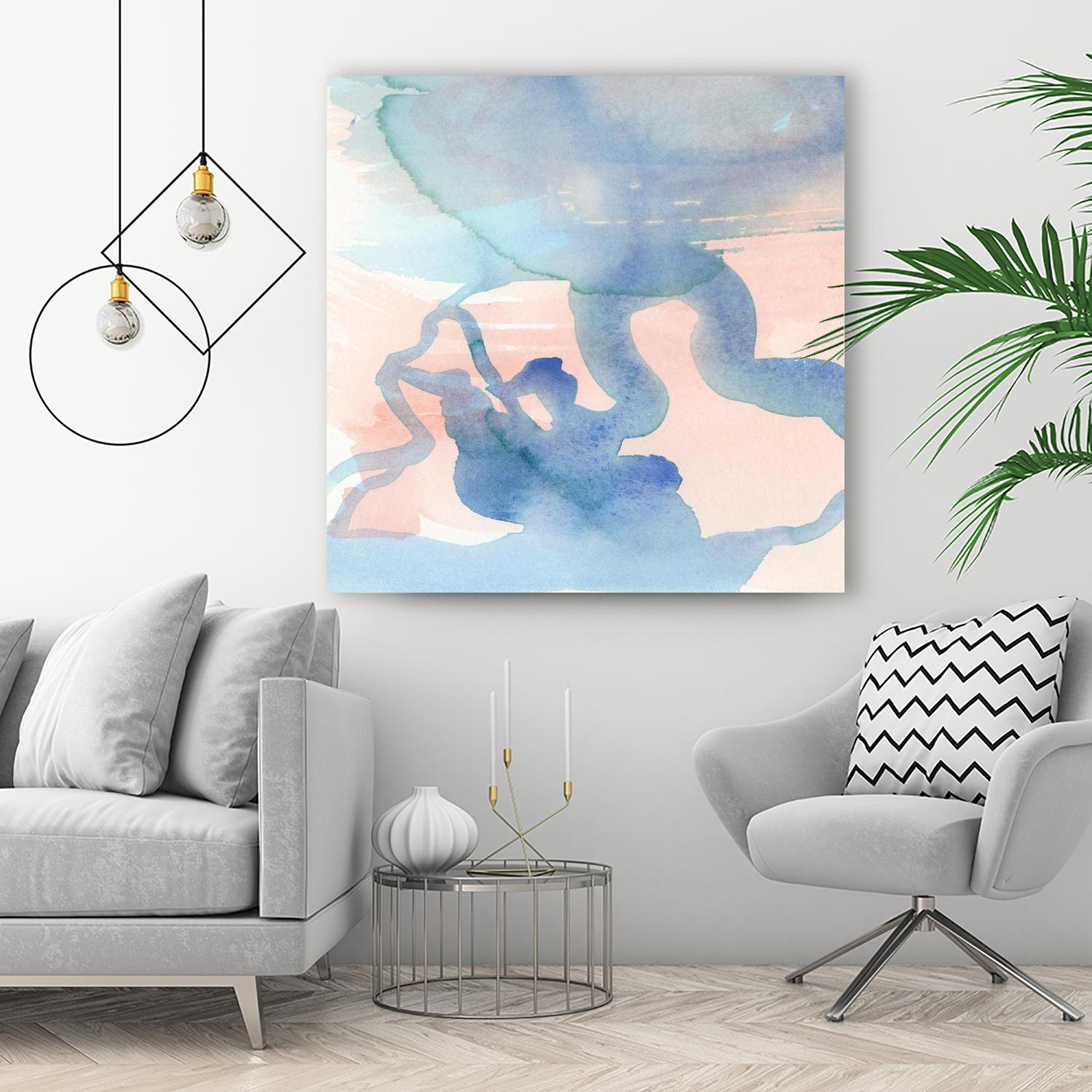 Suffusion III by Jamie Douglas on GIANT ART - blue abstract