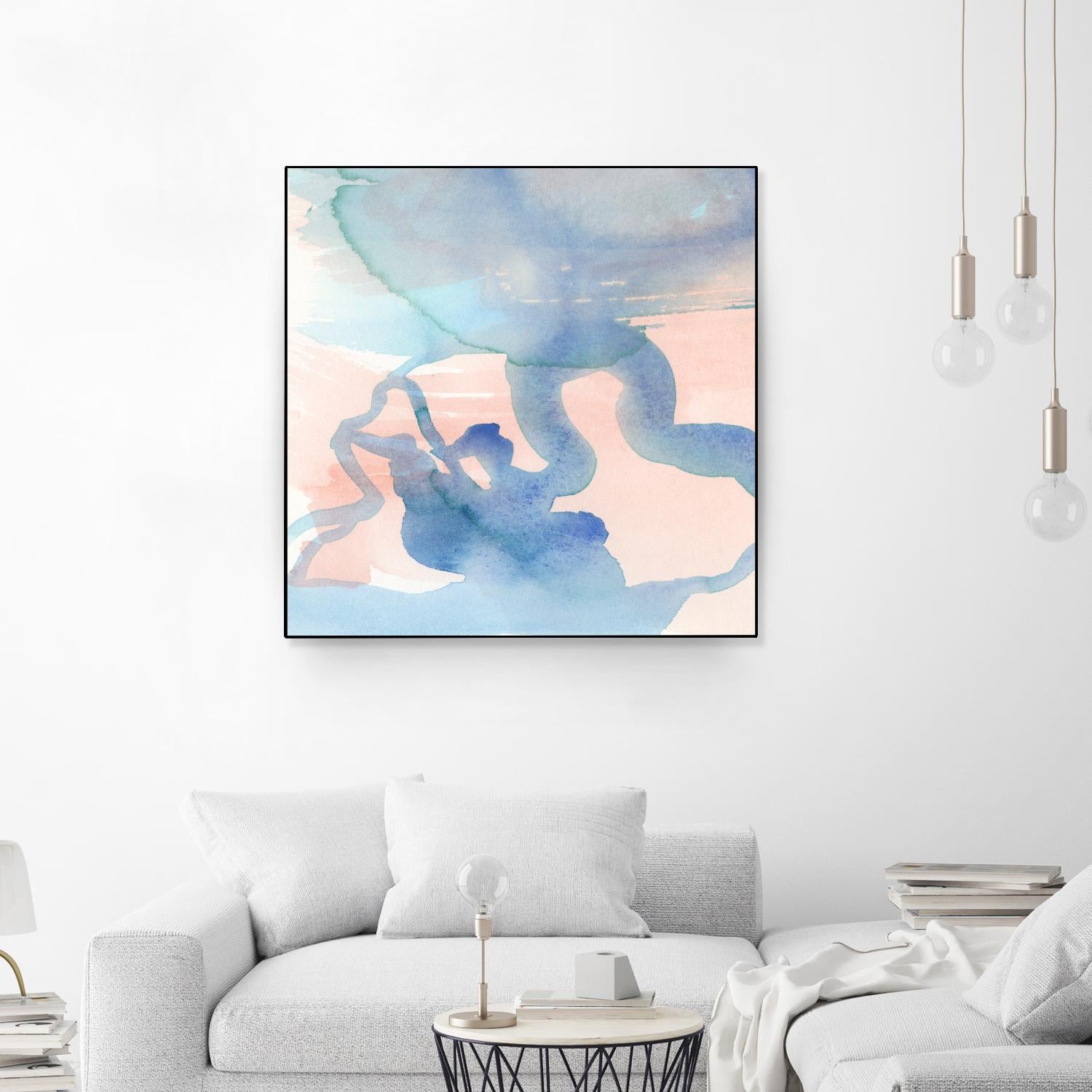 Suffusion III by Jamie Douglas on GIANT ART - blue abstract