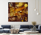 Chestnut Illumination II by Regina Moore on GIANT ART - brown abstract