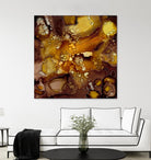 Chestnut Illumination II by Regina Moore on GIANT ART - brown abstract