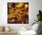 Chestnut Illumination II by Regina Moore on GIANT ART - brown abstract