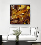 Chestnut Illumination II by Regina Moore on GIANT ART - brown abstract