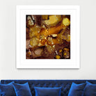 Chestnut Illumination II by Regina Moore on GIANT ART - brown abstract