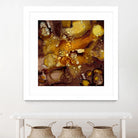 Chestnut Illumination II by Regina Moore on GIANT ART - brown abstract