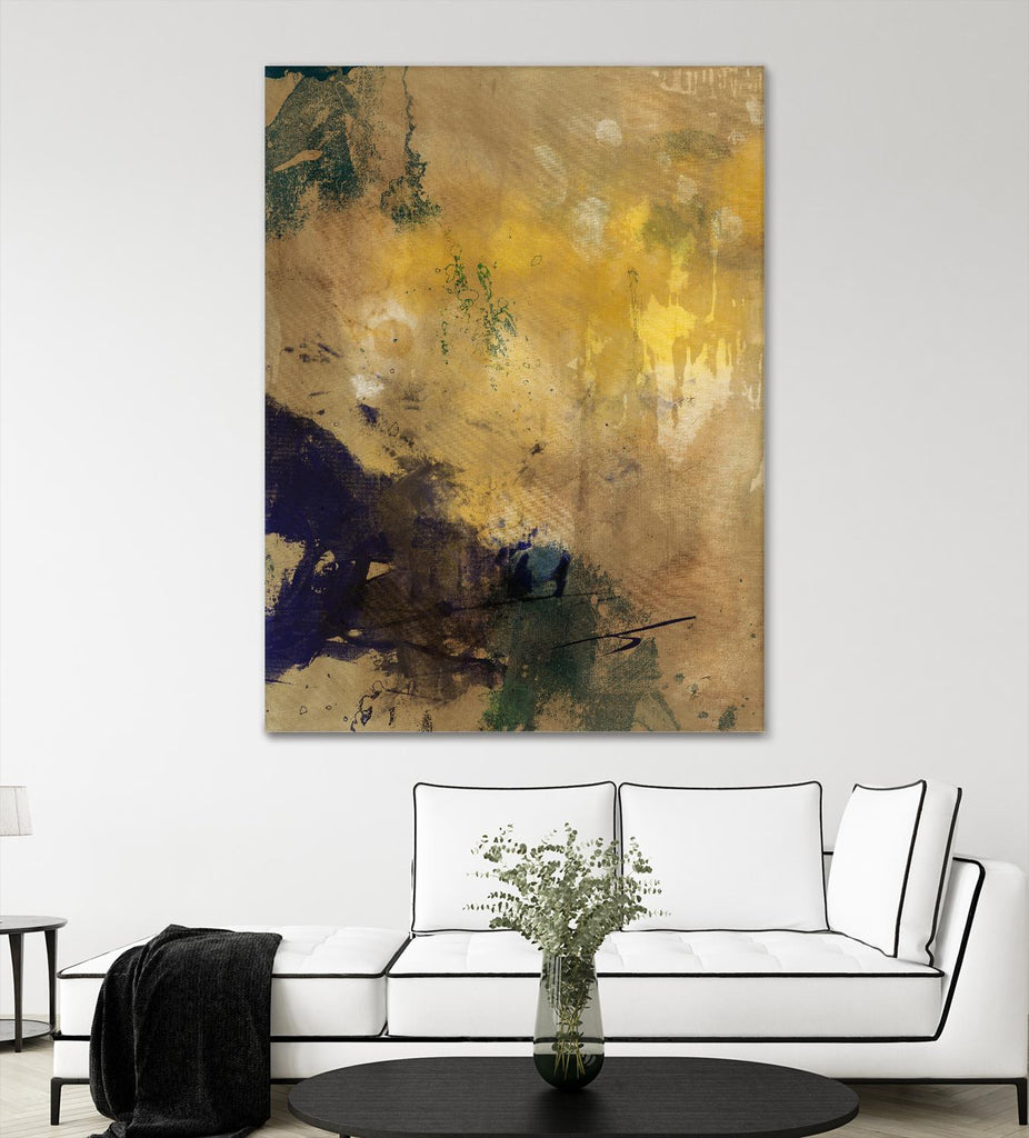 Amber Haze II by Sisa Jasper on GIANT ART - brown abstract
